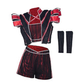 Women's Anna of Cleves Costume | SIX Musical Cosplay Full Set | Queen Stage Play Dance Dress | Halloweez Jacket & Shorts - Halloweez
